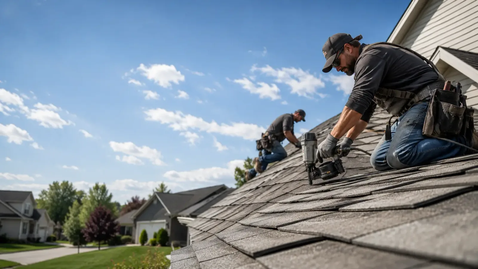 Storm Damage Roof Repair in Chestnut, IL near me
